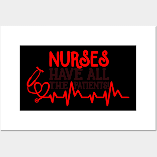 Nursing Gifts for Nurses Stethoscope I Love the Nurse Life Posters and Art